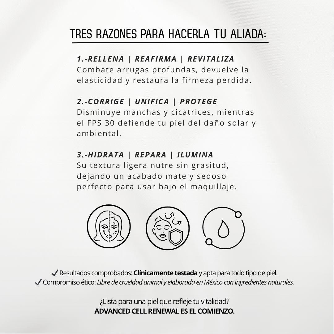 Crema Facial de Día - Advanced Cell Renewall
