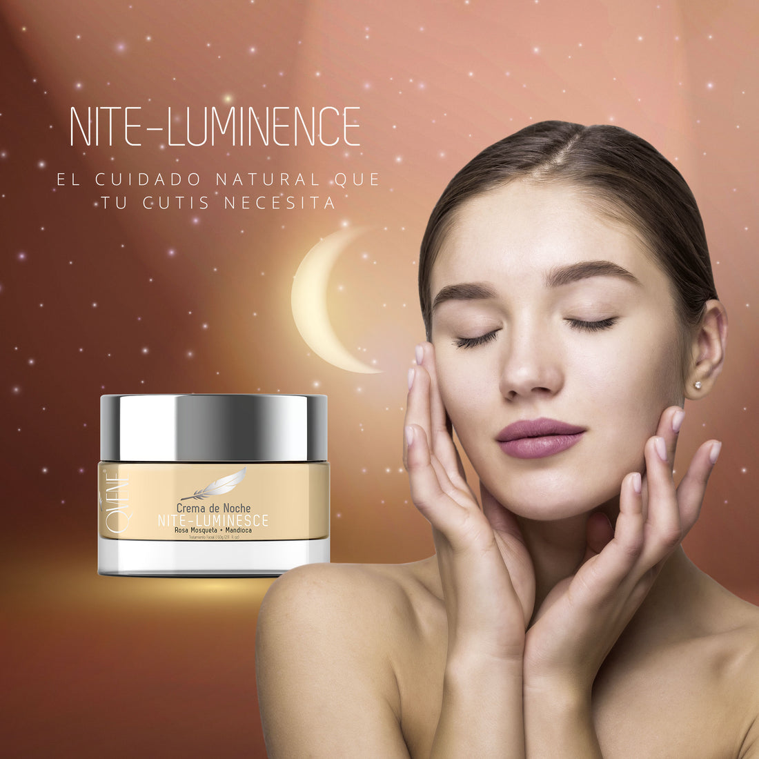 Crema facial de Noche 60gr (Rosa Mosqueta)